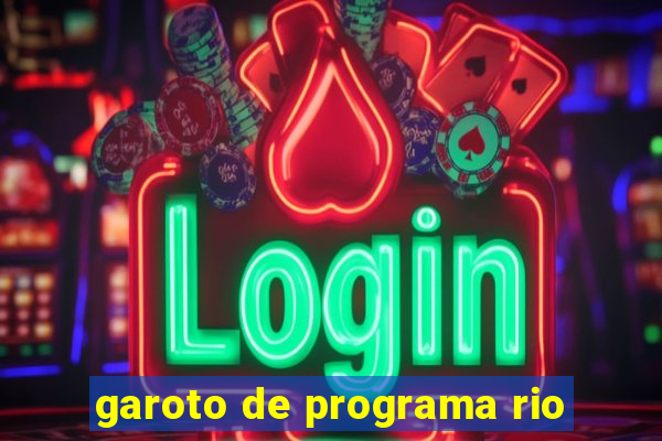 garoto de programa rio